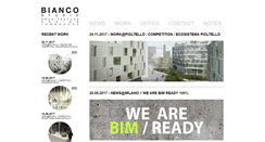 Desktop Screenshot of biancostudio.it